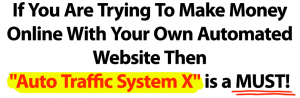 If you are trying to make money online auto traffic system is a must